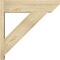 Ekena Millwork Traditional Slat Rough Sawn Outlooker, Douglas Fir, 8"W x 30"D x 30"H OUT08X30X30TRA06RDF - alternate 2